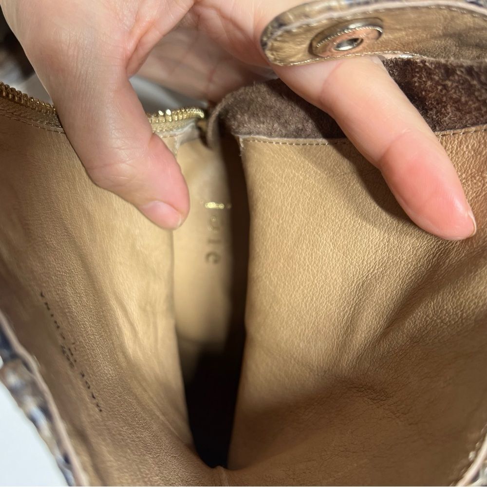 Joie Ramet Leather Boot Python Print In Camel 36.5 - image 8